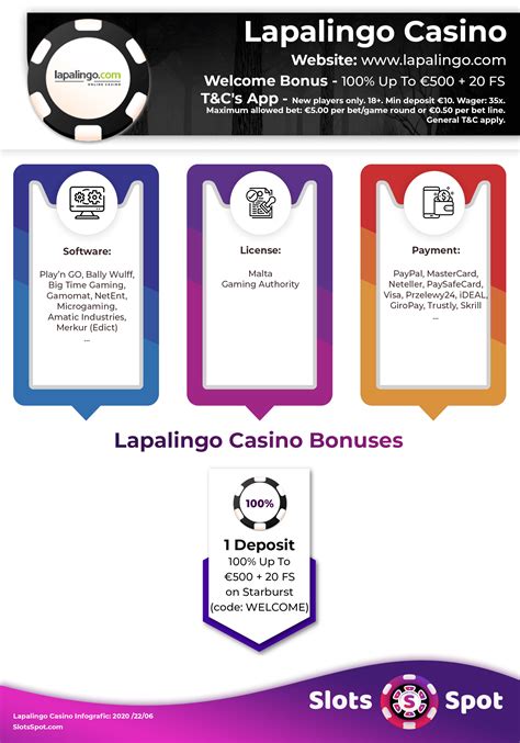 lapalingo casino bonus